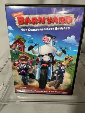 Nickelodeon Barnyard Movie DVD - Purple & Blue Cover